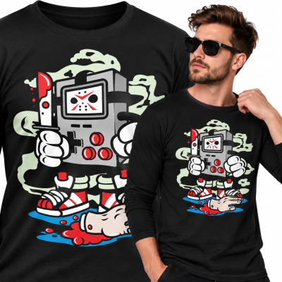 LONGSLEEVE ANIMOWANY   GAMERS KILLER